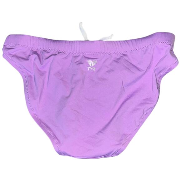TYR Women's Iris Lavendar Solid Competition Bikini Bottom Women’s Size 6 - Picture 2 of 4